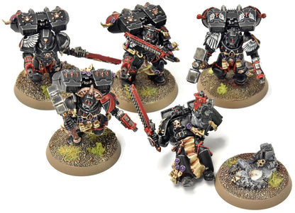 BLOOD ANGELS 5 Death Company With Jump Pack #15 PRO PAINTED Warhammer 40K