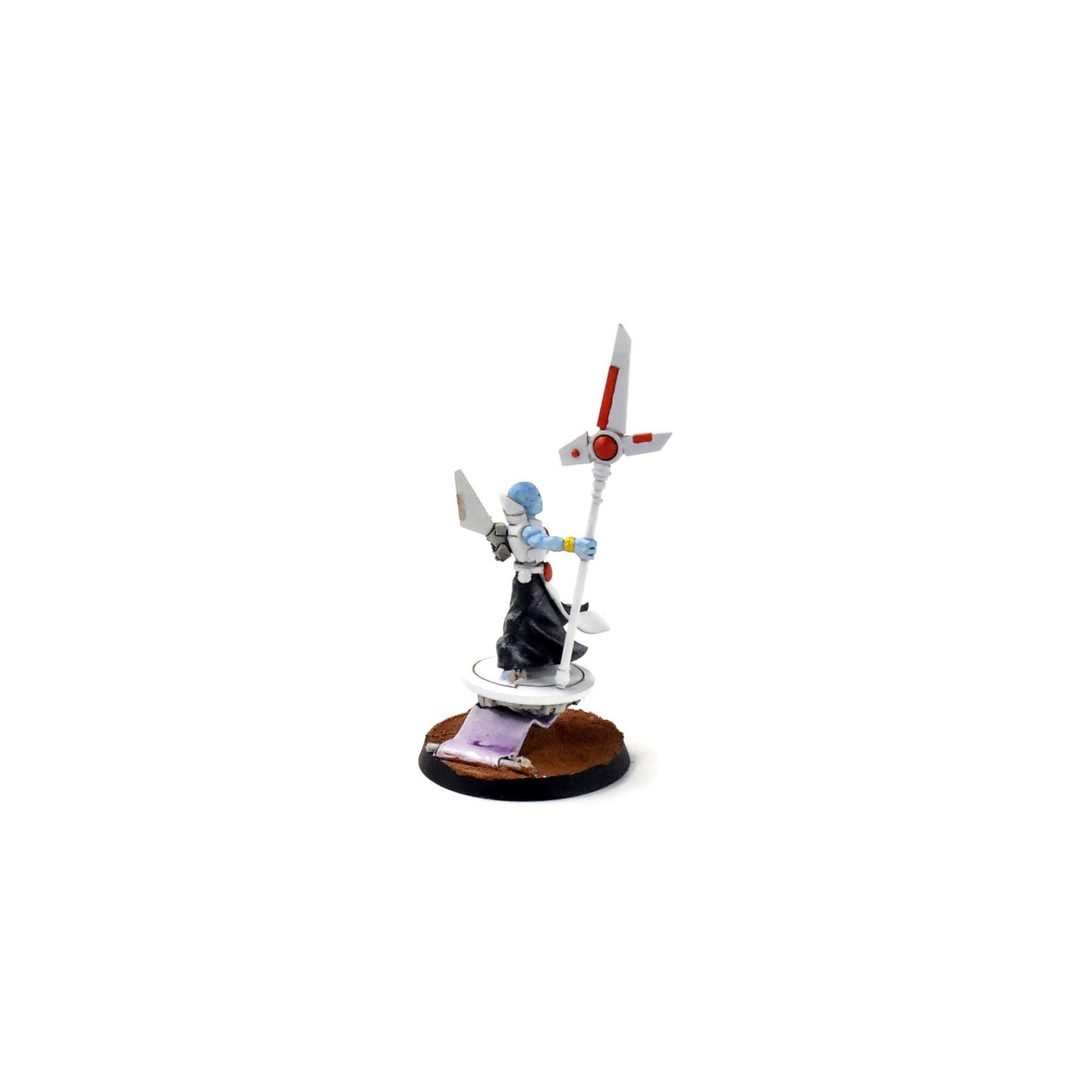 TAU EMPIRE Ethereal on Disk #1 WELL PAINTED Warhammer 40K