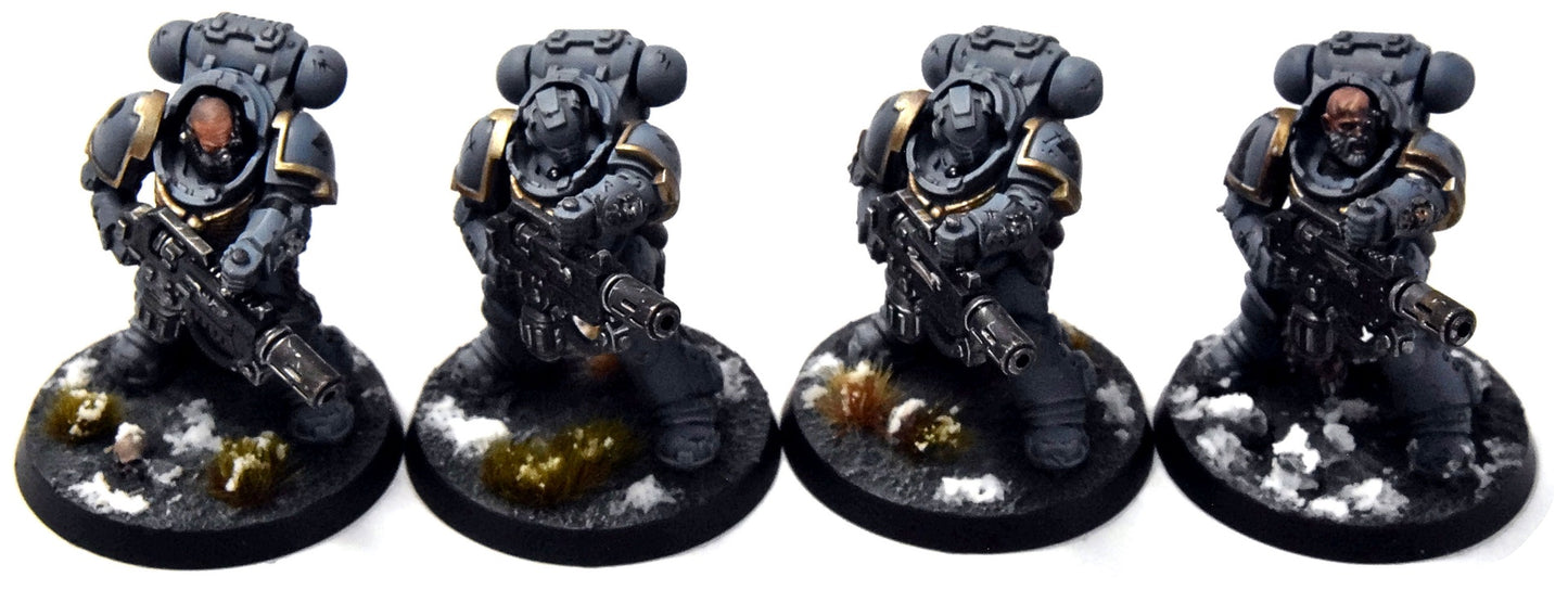 SPACE WOLVES 4 Eradicators #2 PRO PAINTED Warhammer 40K