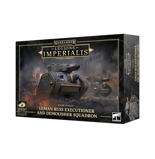 Legions Imperialis Leman Russ Executioner / Demolisher Squad