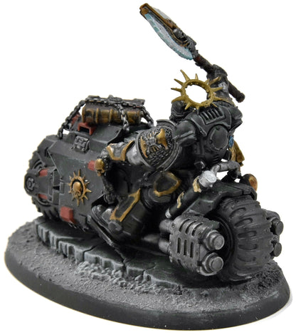 DEATHWATCH Primaris Chaplain on Bike #1 WELL PAINTED Warhammer 40K
