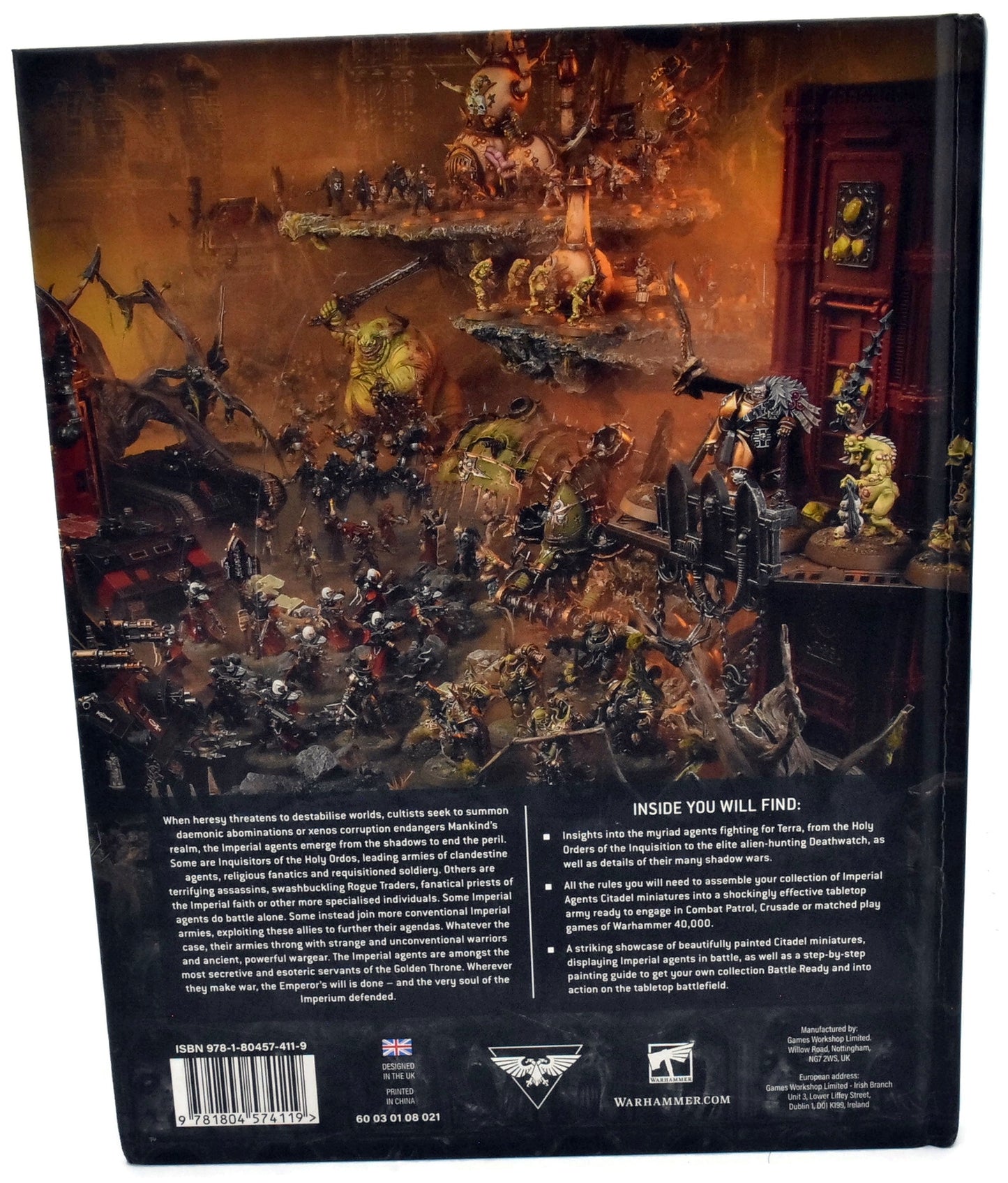 Imperial Agents codex With Datasheets #1 VERY GOOD
