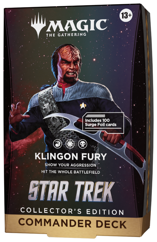 MTG Star Trek™ Collector's Edition Commander Klingon Fury (EN) (PRE ORDER)