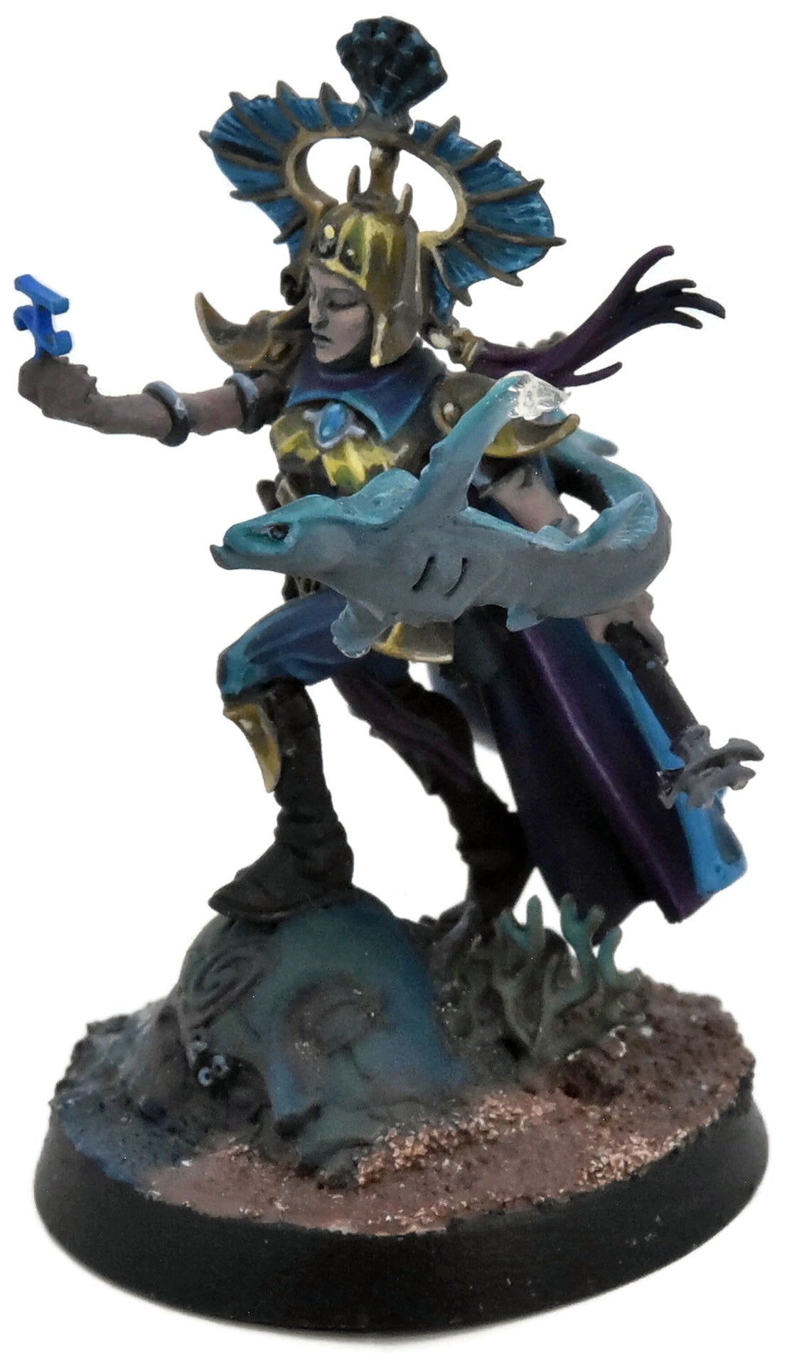 IDONETH DEEPKIN Isharann Tidecaster #1 PRO PAINTED Warhammer Sigmar
