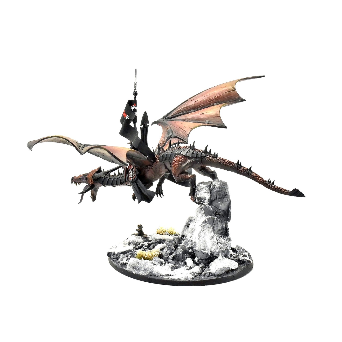 CITIES OF SIGMAR Prince on Dragon WELL PAINTED #1 Warhammer Sigmar