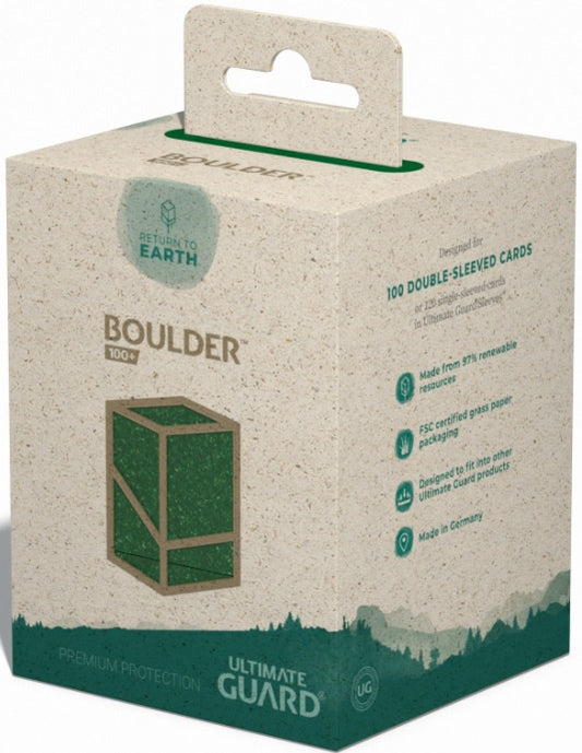 Ultimate Guard Rte Deck Case Boulder 100+ Green