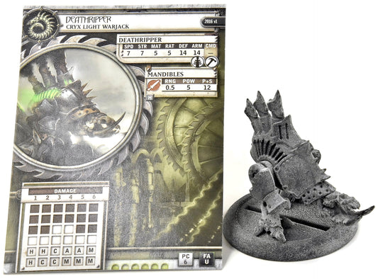 WARMACHINE Deathripper #1 METAL cryx