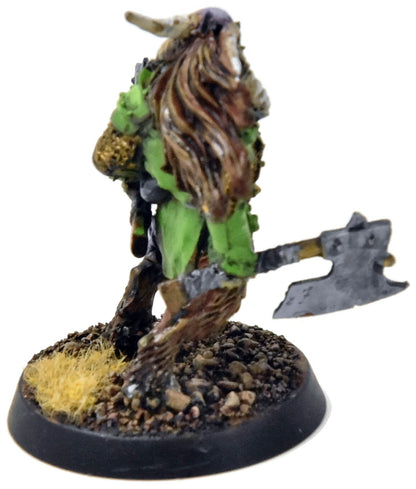 BEAST OF CHAOS Beast Lord with Paired Man-Ripper Axes #1 WELL PAINTED Sigmar