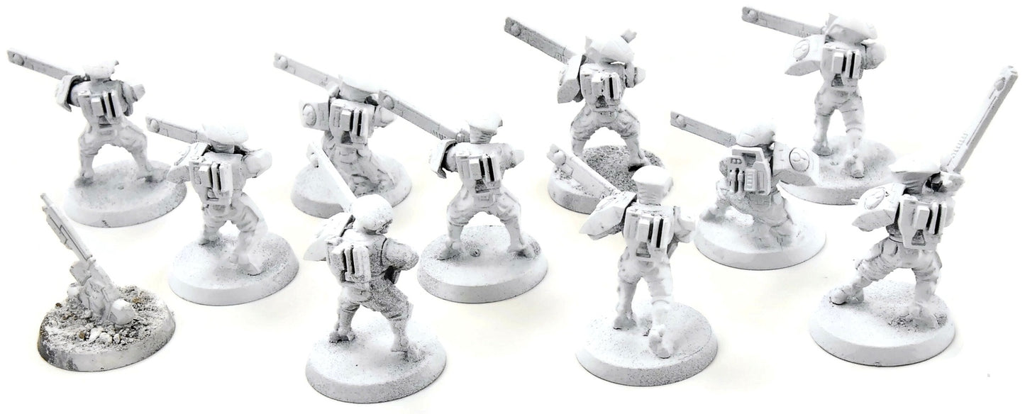 TAU EMPIRE 10 Fire Warriros #10 Warhammer 40K