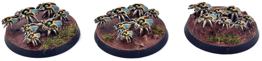 NECRONS 3 Scarab Swarms #6 WELL PAINTED Warhammer 40K