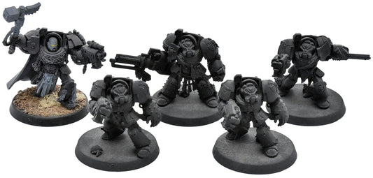SPACE MARINES 5 Terminator Squad #2 Warhammer 40K 7340
