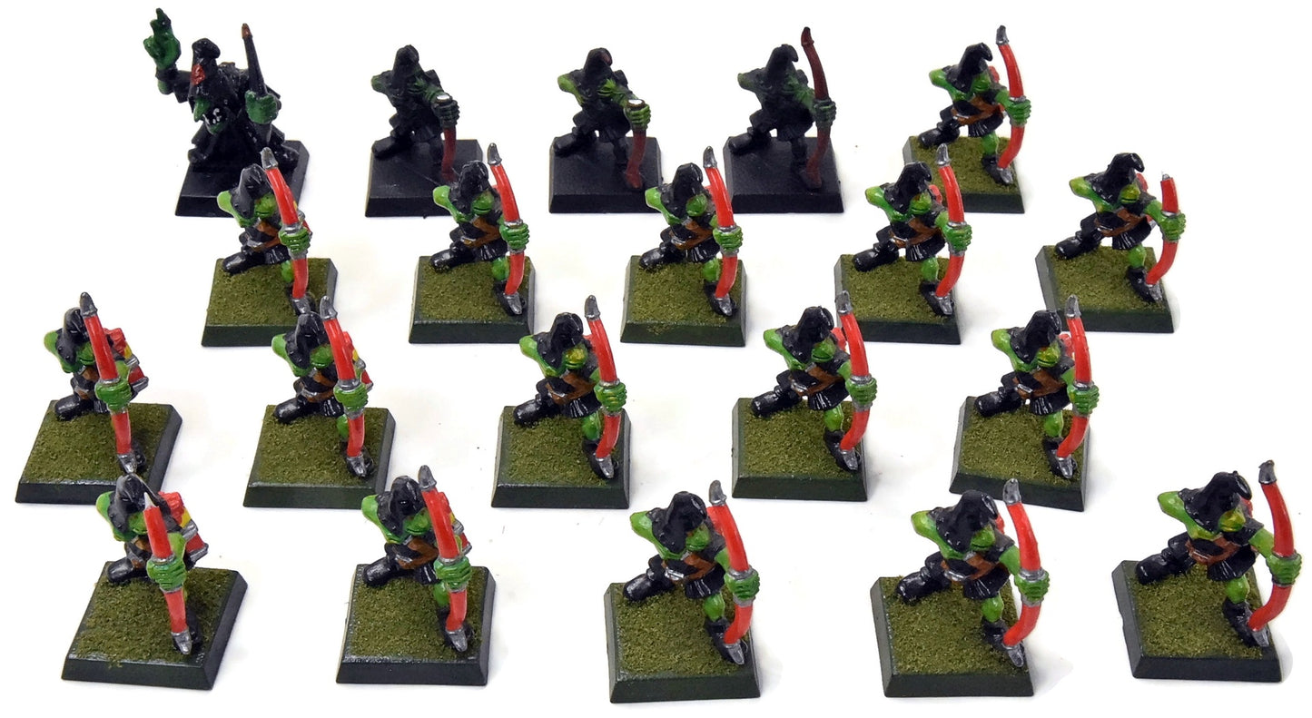 ORCS & GOBLINS 20 Shootas #1 Warhammer Fantasy Classic