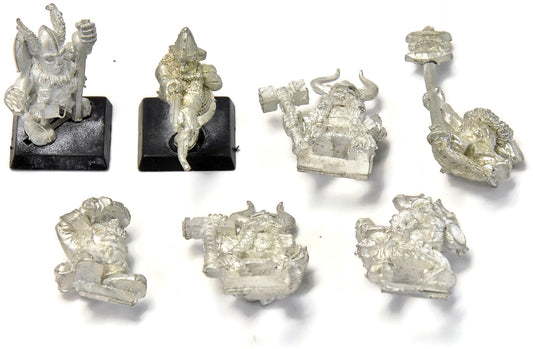 DWARFS 7 Various Dwarves #1 METAL Fantasy