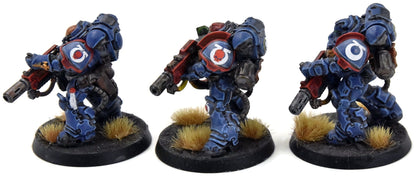 SPACE MARINES 3 Eradicators #1 WELL PAINTED Ultramarines Warhammer 40K