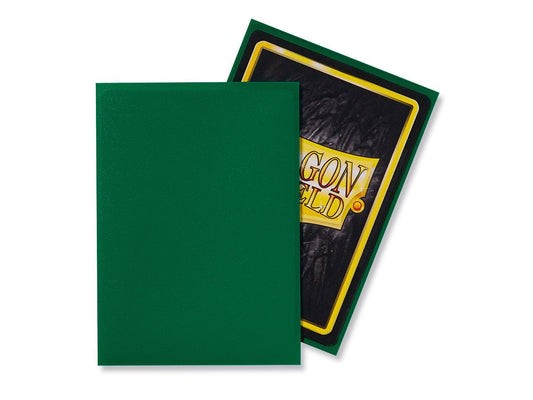 Dragon Shield Sleeves Matte Green (100)