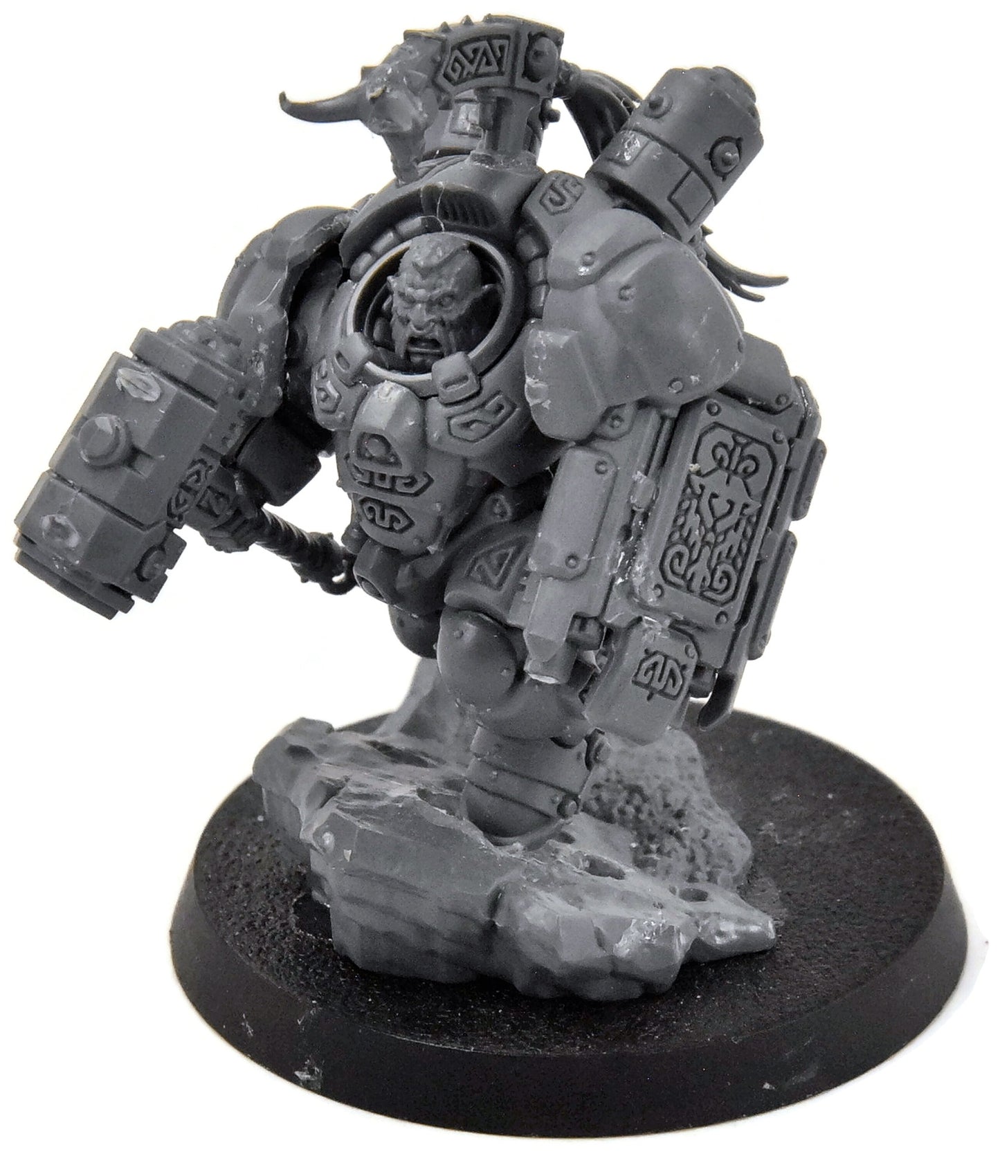 LEAGUES OF VOTANN Einhyr Champion #1 Warhammer 40K Badly Glue