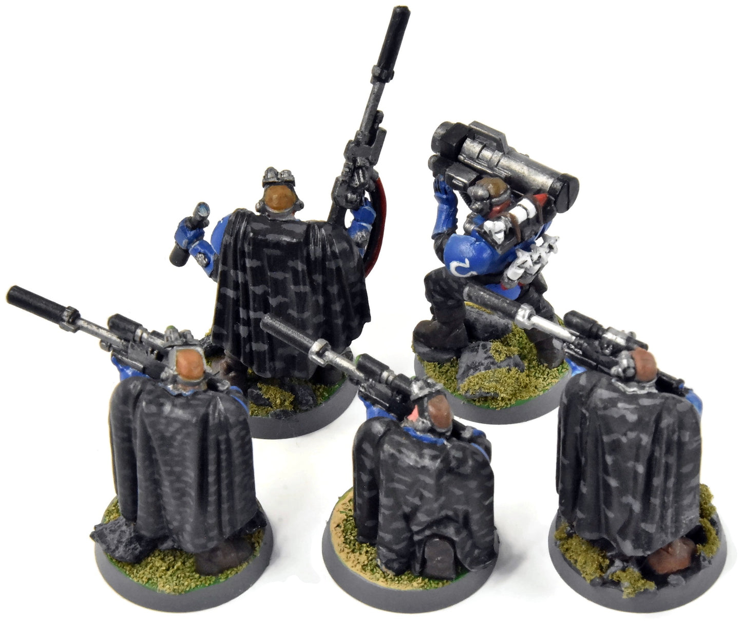 SPACE MARINES 5 Scouts With Sniper Riffle #1 Warhammer 40K
