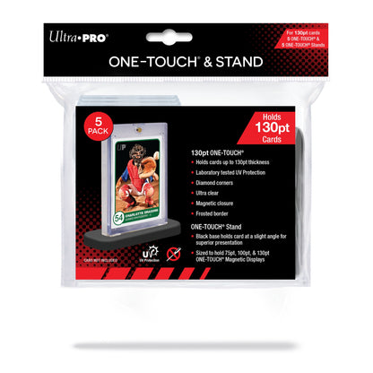 Ultra Pro 1touch 130pt With Stands 5pk
