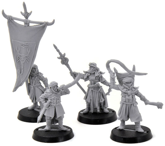 MIDDLE-EARTH Haradrim Commanders #1 Finecast LOTR
