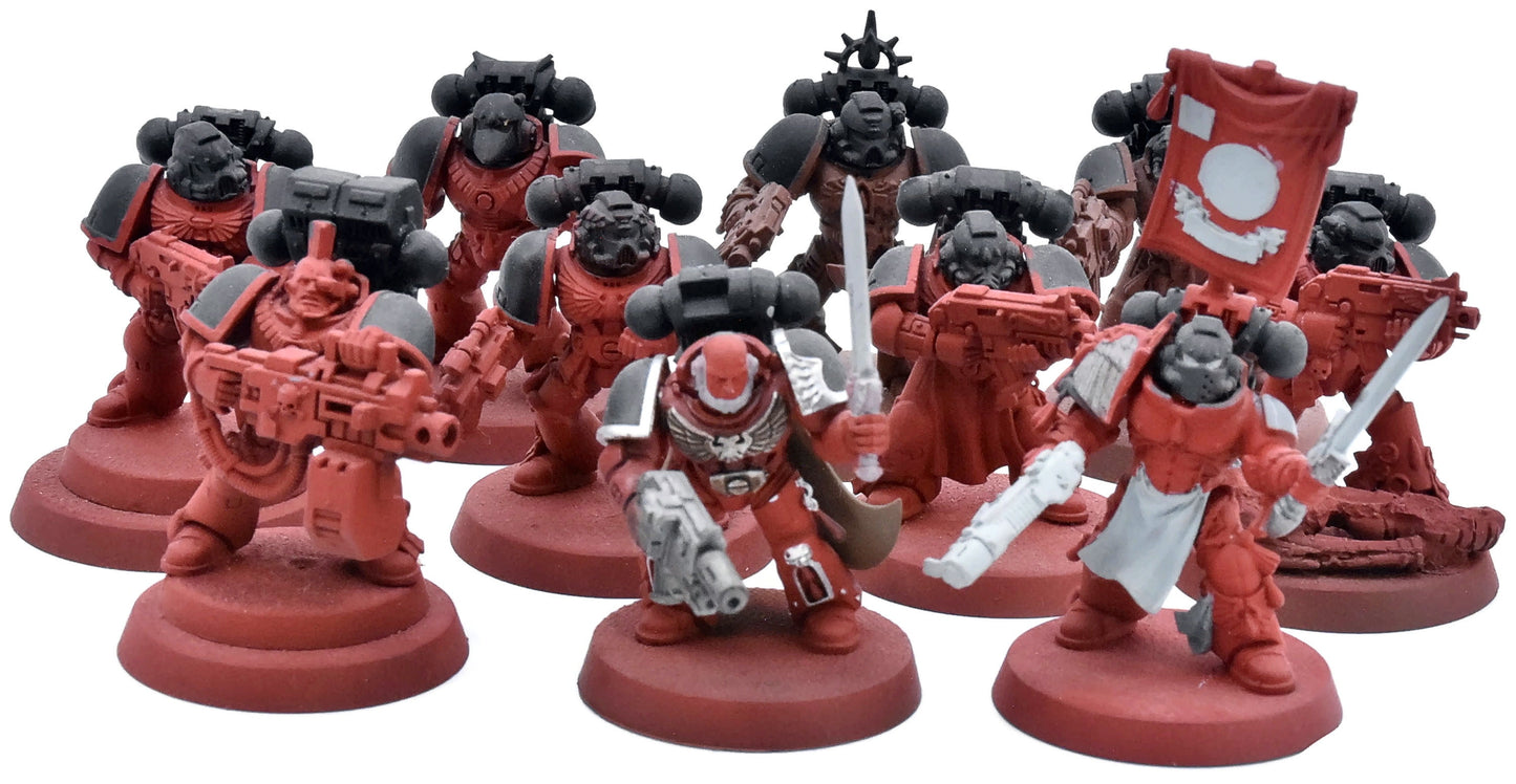 SPACE MARINES 10 Tactical Marines #5 Warhammer 40K 7692