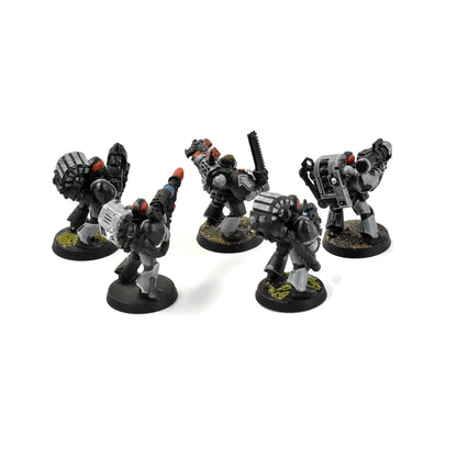 SPACE MARINES Decimator Squad #1 WELL PAINTED METAL Warhammer 40K