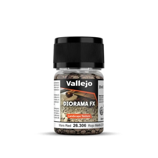 Vallejo Diorama FX Landscape Textures Mars Red 2-5mm Grain (60g)