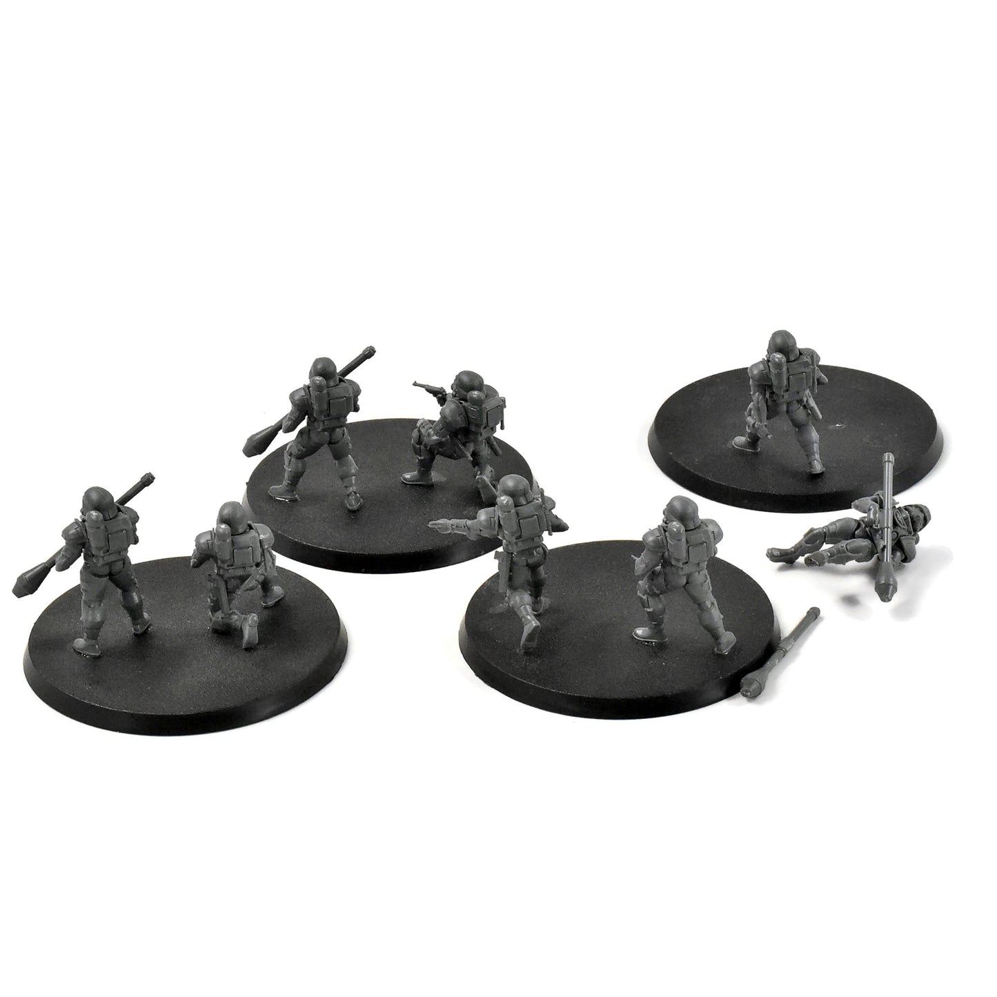 ASTRA MILITARUM 4 Rocket Launcher Squad #3 Warhammer 40K
