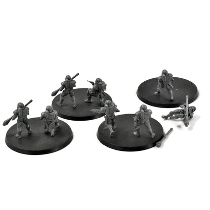 ASTRA MILITARUM 4 Rocket Launcher Squad #3 Warhammer 40K