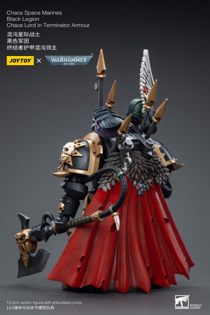 Black Legion Chaos Lord in Terminator Armour Chaos Space Marines Joy Toy