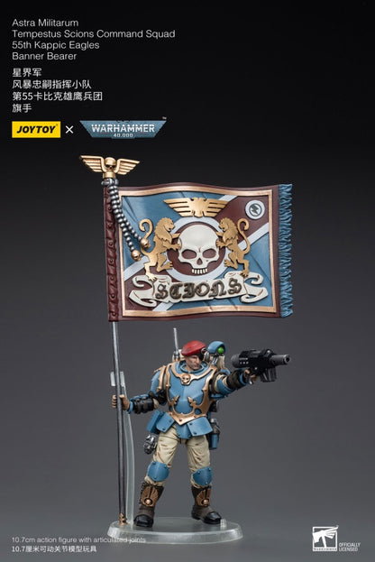 Tempestus Scions Command Squad 55th Kappic Eagles Banner Bearer Astra Militarum