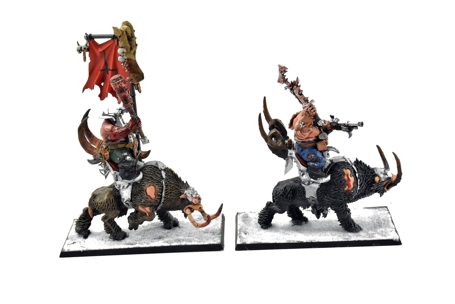 OGOR MAWTRIBES Mournfang Pack #6 WELL PAINTED Warhammer Sigmar