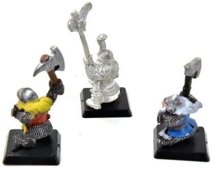 DWARFS 3 Marauder Ironbreaker Classic #3 METAL Warhammer Fantasy
