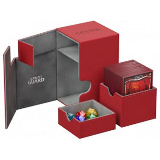 Ultimate Guard Flip N Tray Deck Case Xenoskin Red 100+