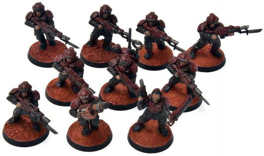 ASTRA MILITARUM 10 Cadian Shock Troops #6 Warhammer 40K