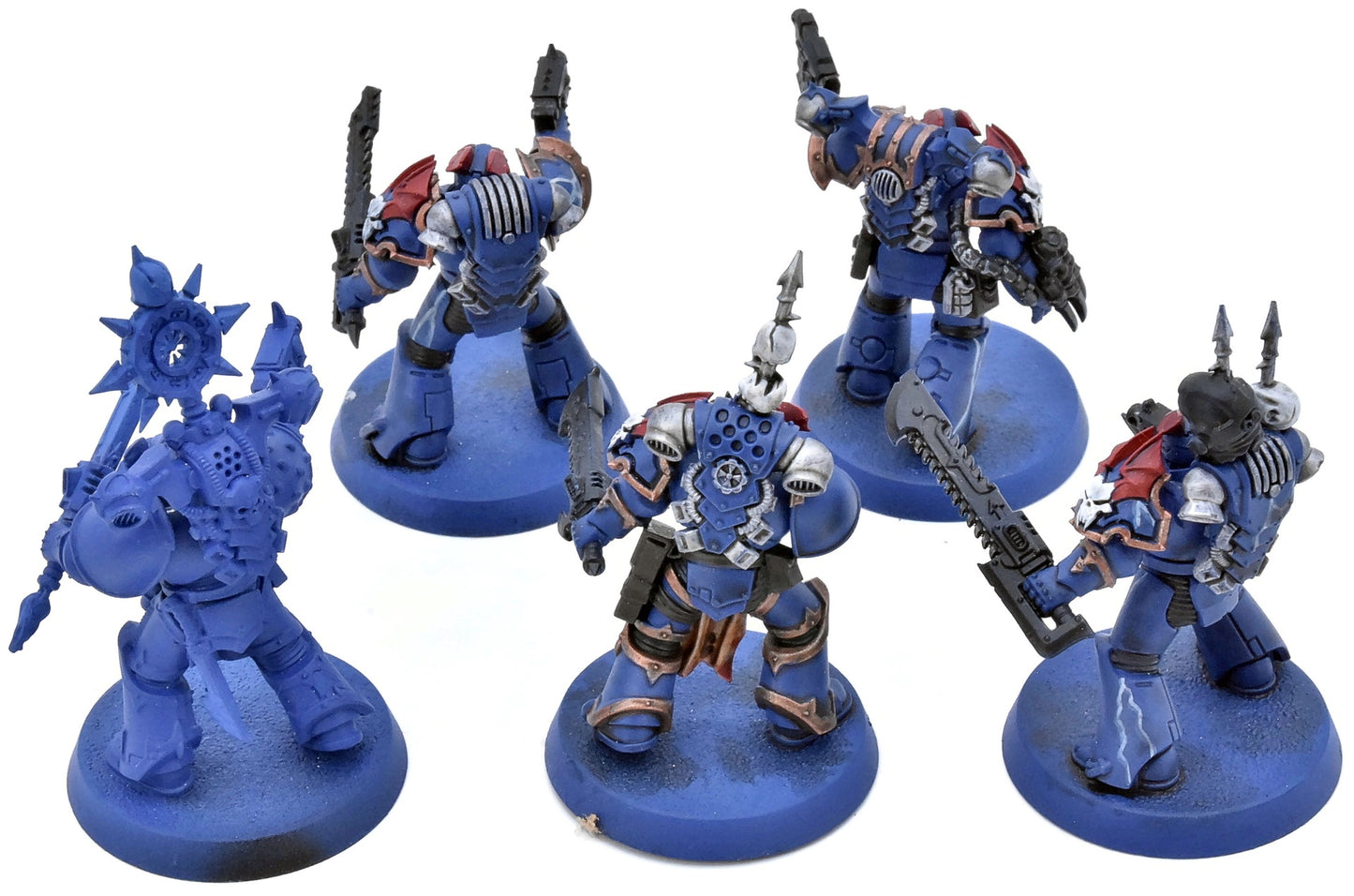 CHAOS SPACE MARINES 5 Legionaries #1 Warhammer 40K Night Lords
