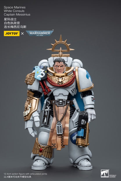 White Consuls Captain Messinius Space Marines Joy Toy