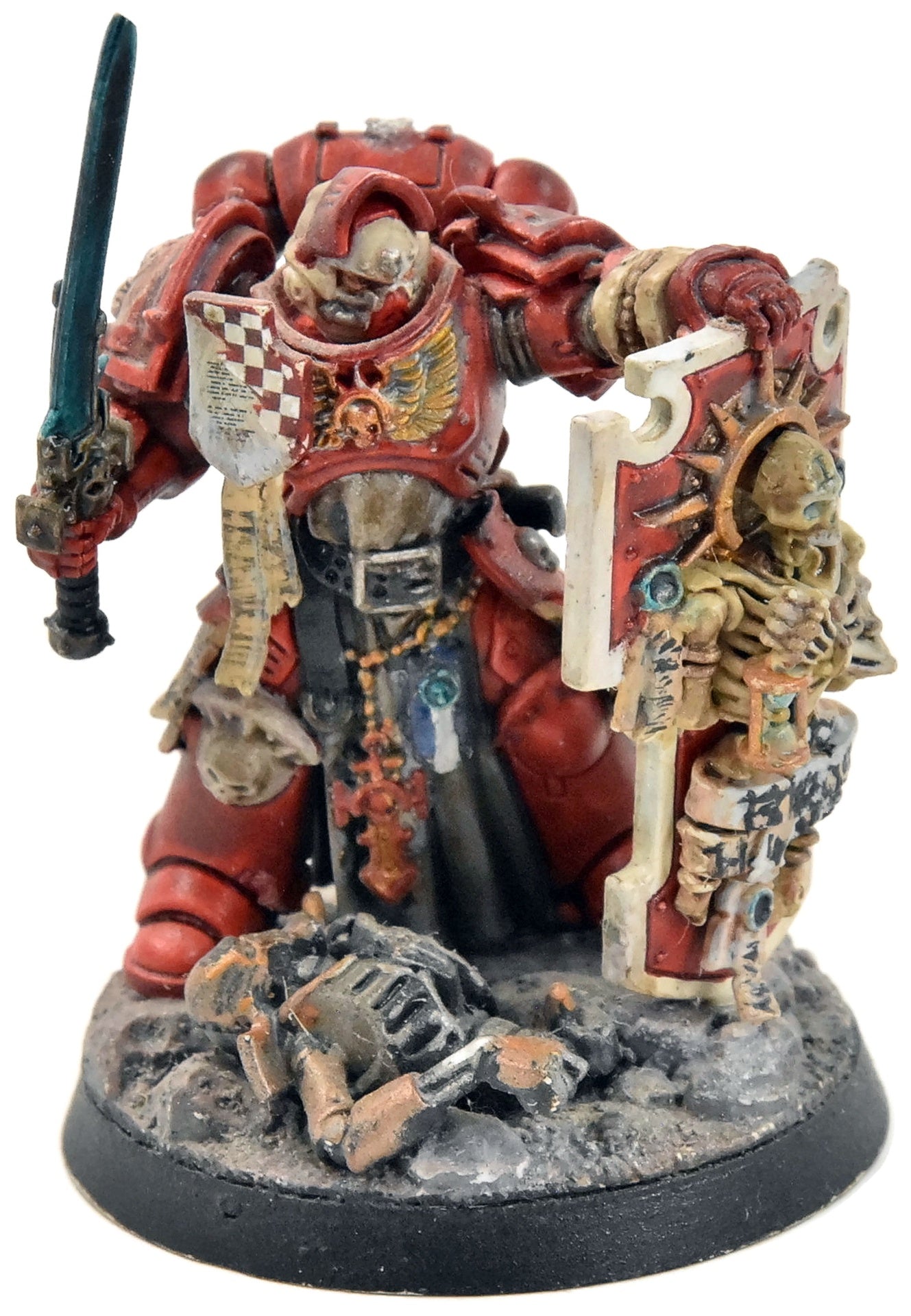 SPACE MARINES Indomitus Captain #1 white scars Warhammer 40K