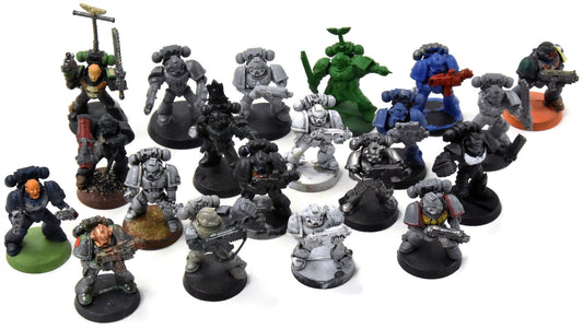 SPACE MARINES 20 Tactical Marines #20 Incomplete Warhammer 40K