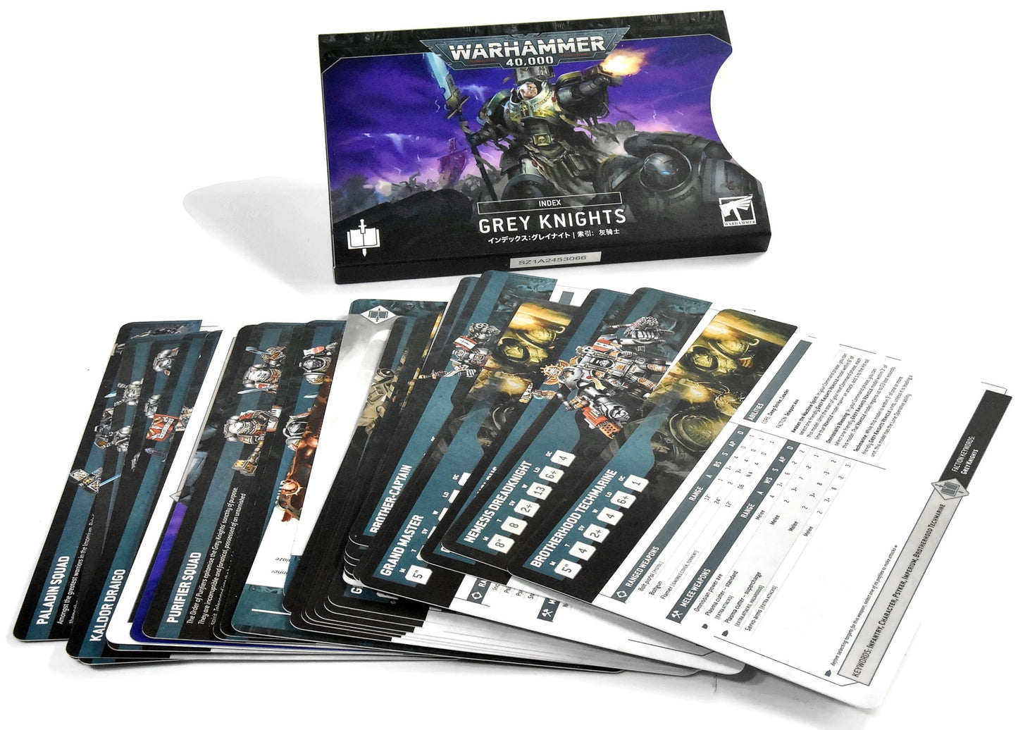GREY KNIGHTS Index Cards #1 Warhammer 40K