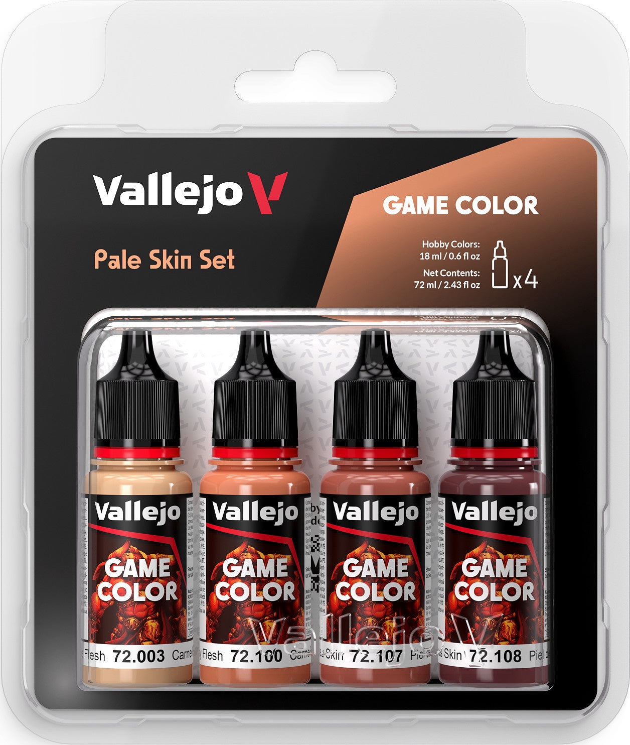 Vallejo Game Color Set Pale Skin