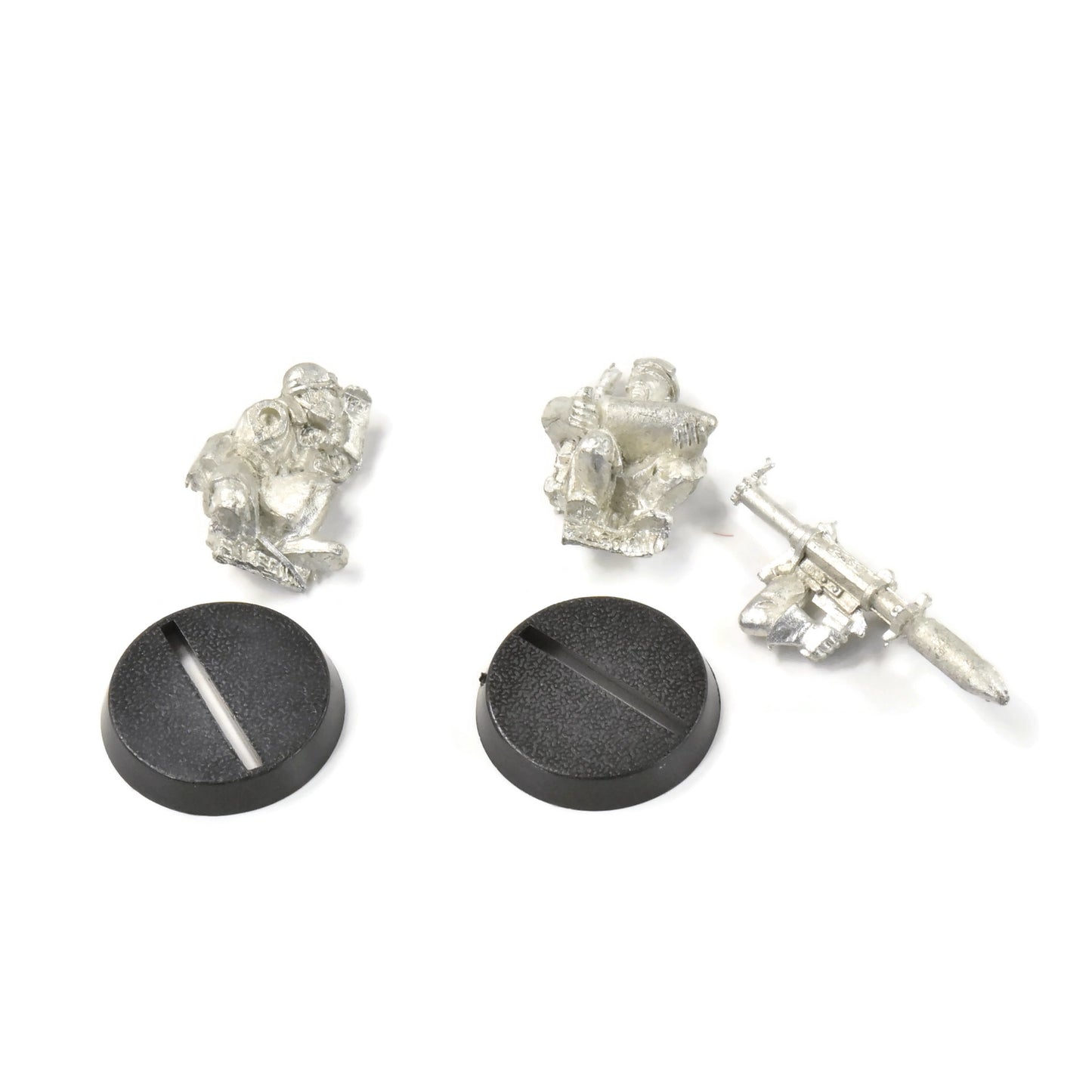 ASTRA MILITARUM Steel Legion Rocket Missile Launcher #2 MISSING BACKPACK METAL