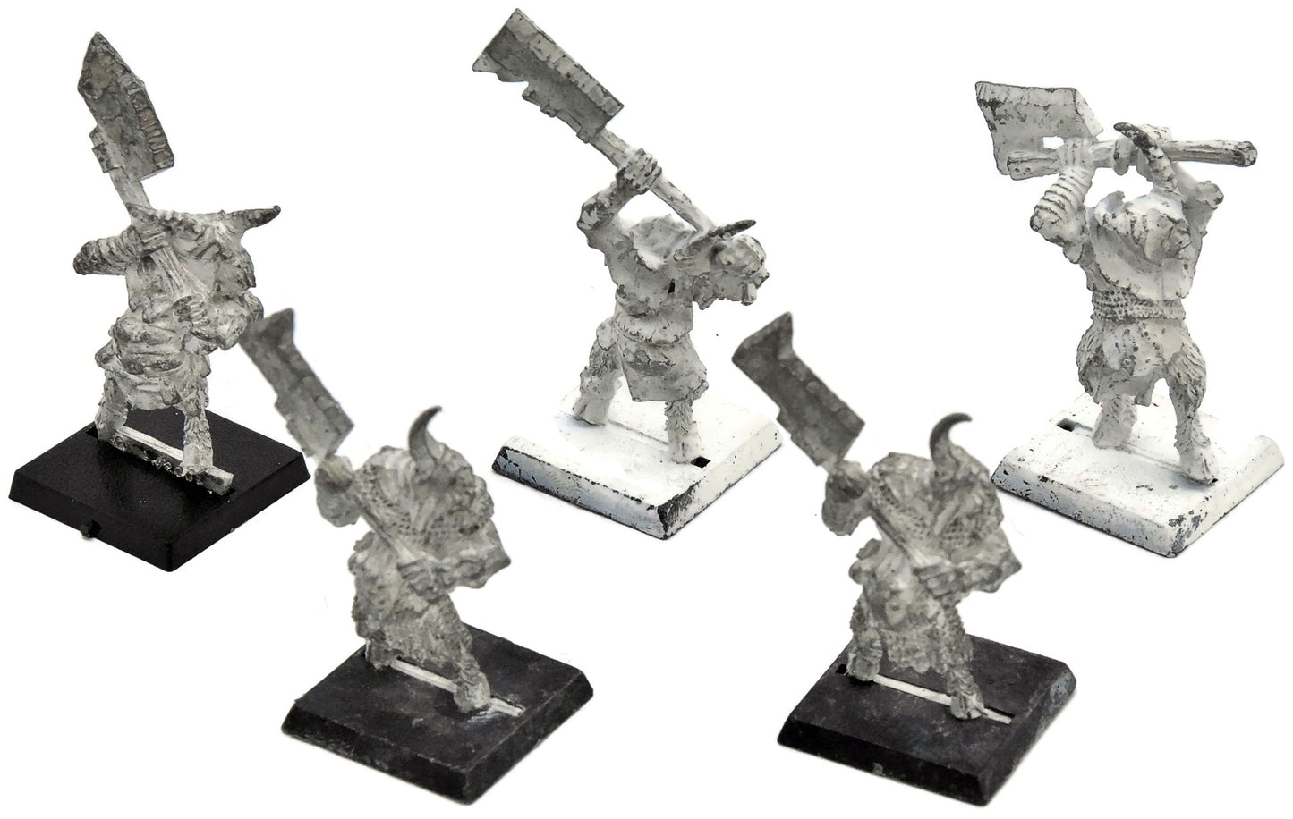 BEASTMEN 5 Pestigors #13 METAL Warhammer Fantasy
