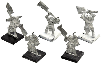 BEASTMEN 5 Pestigors #13 METAL Warhammer Fantasy