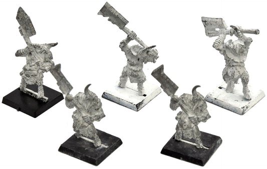 BEASTMEN 5 Pestigors #13 METAL Warhammer Fantasy