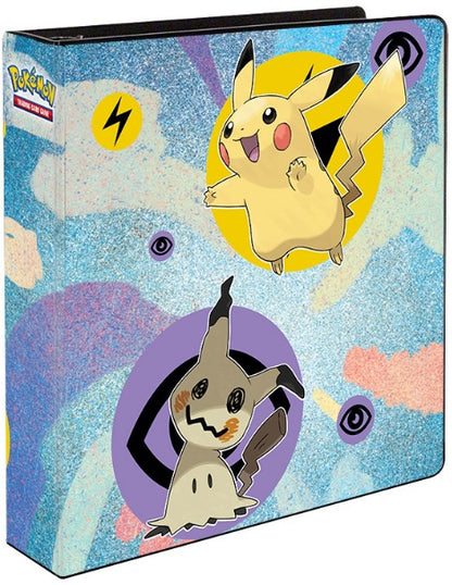 Album Ultra Pro 2 pouces Pokémon Pikachu et Mimikyu