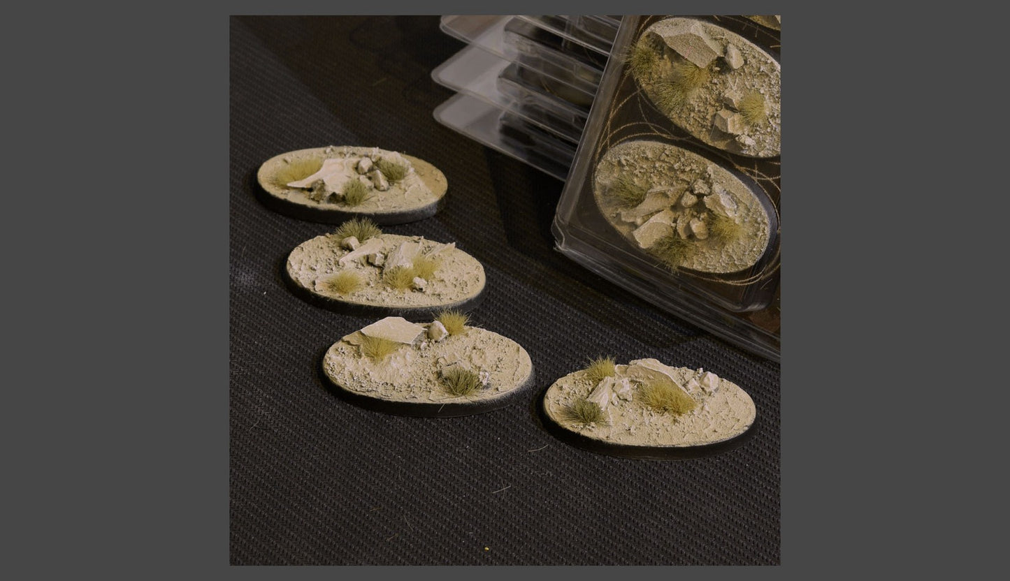 Arid Steppe Bases Oval 60mm (4)