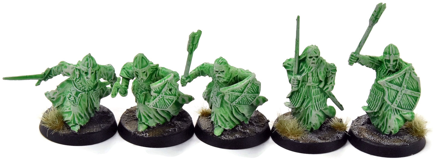 LORD OF THE RINGS 10 Army Of The Dead Warriors #1 WELL PAINTED LOTR