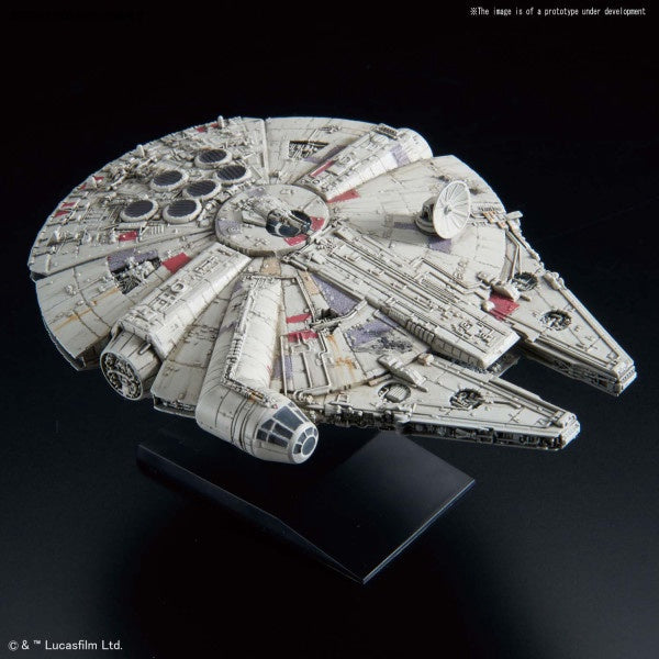 015 MILLENNIUM FALCON [STAR WARS: THE EMPIRE STRIKES BACK] VEHICLE MODEL Bandai