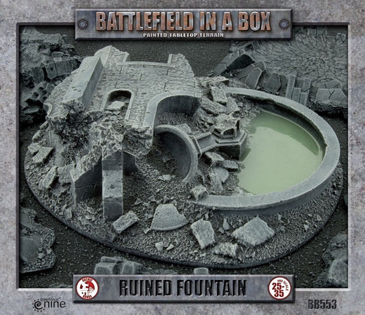 Battlefield In A Box - Gothic Ruined Fountain