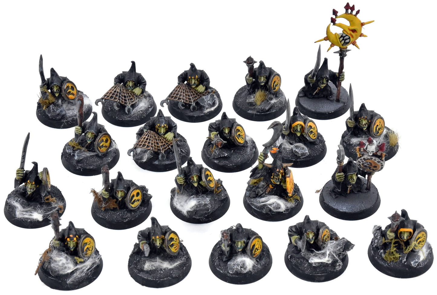 GLOOMSPITE GITZ 20 Stabbas #1 WELL PAINTED Warhammer Sigmar
